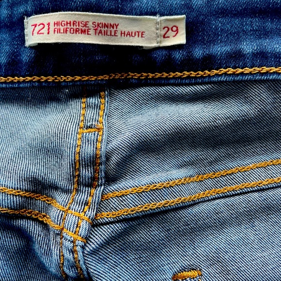 Levi’s high rise size 29 - Picture 2 of 3